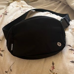 Black Lululemon Belt Bag